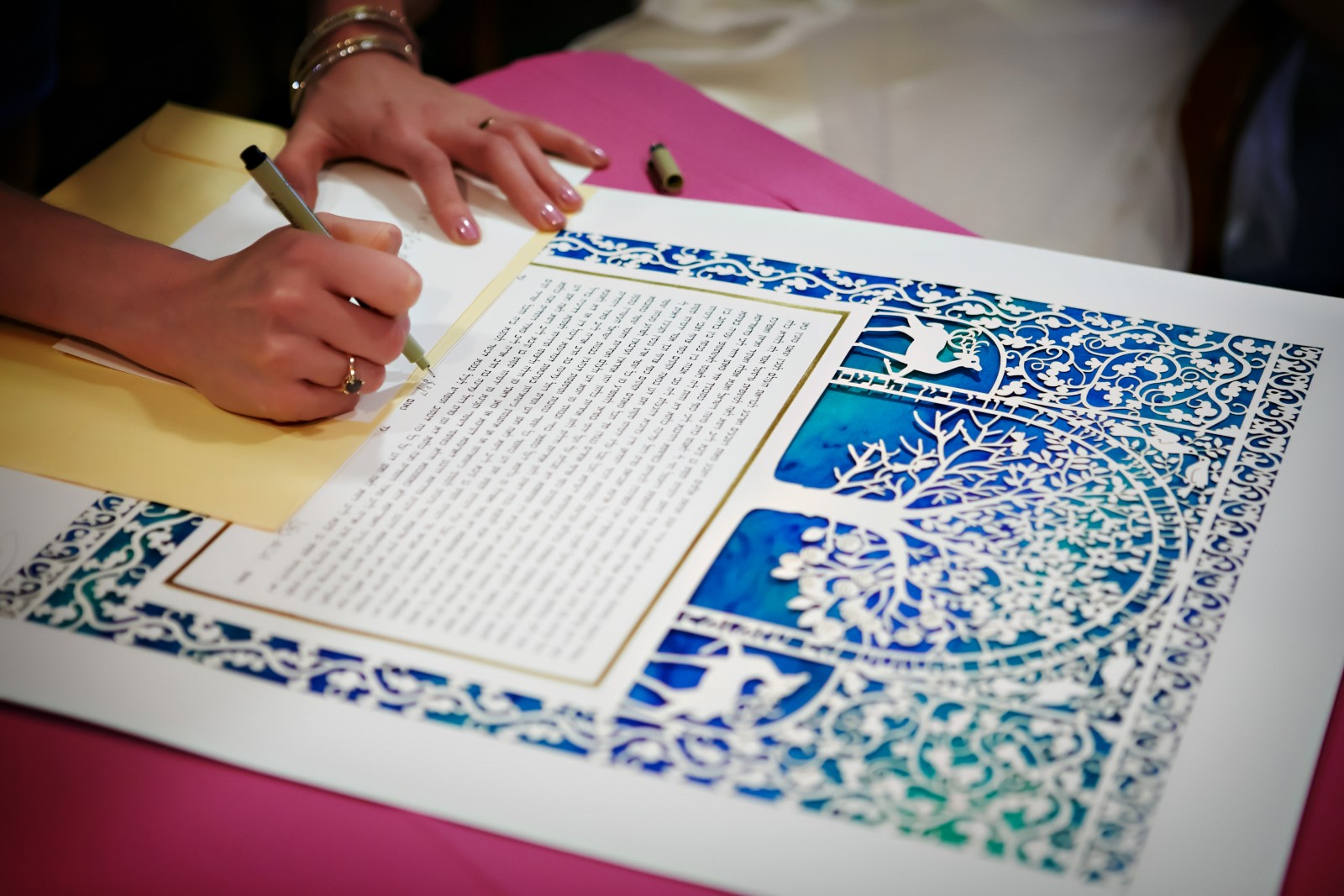 Ketubah Female Hand